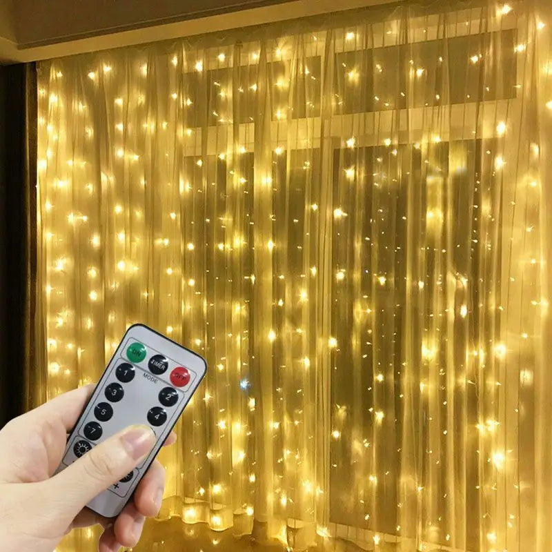 Cozy Glow Curtain Lights