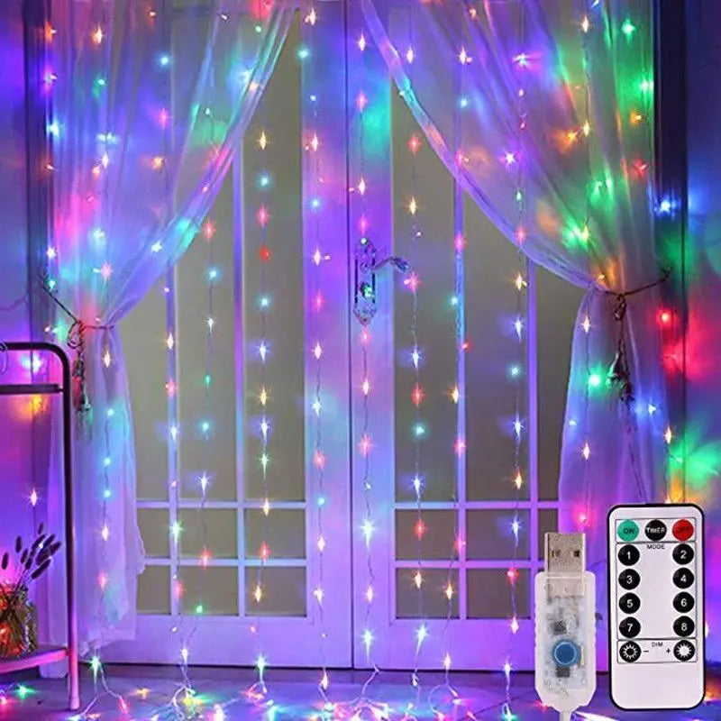 Cozy Glow Curtain Lights