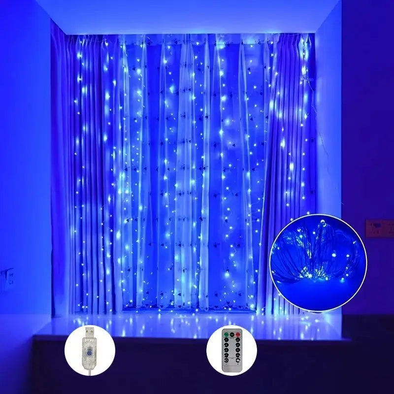 Cozy Glow Curtain Lights