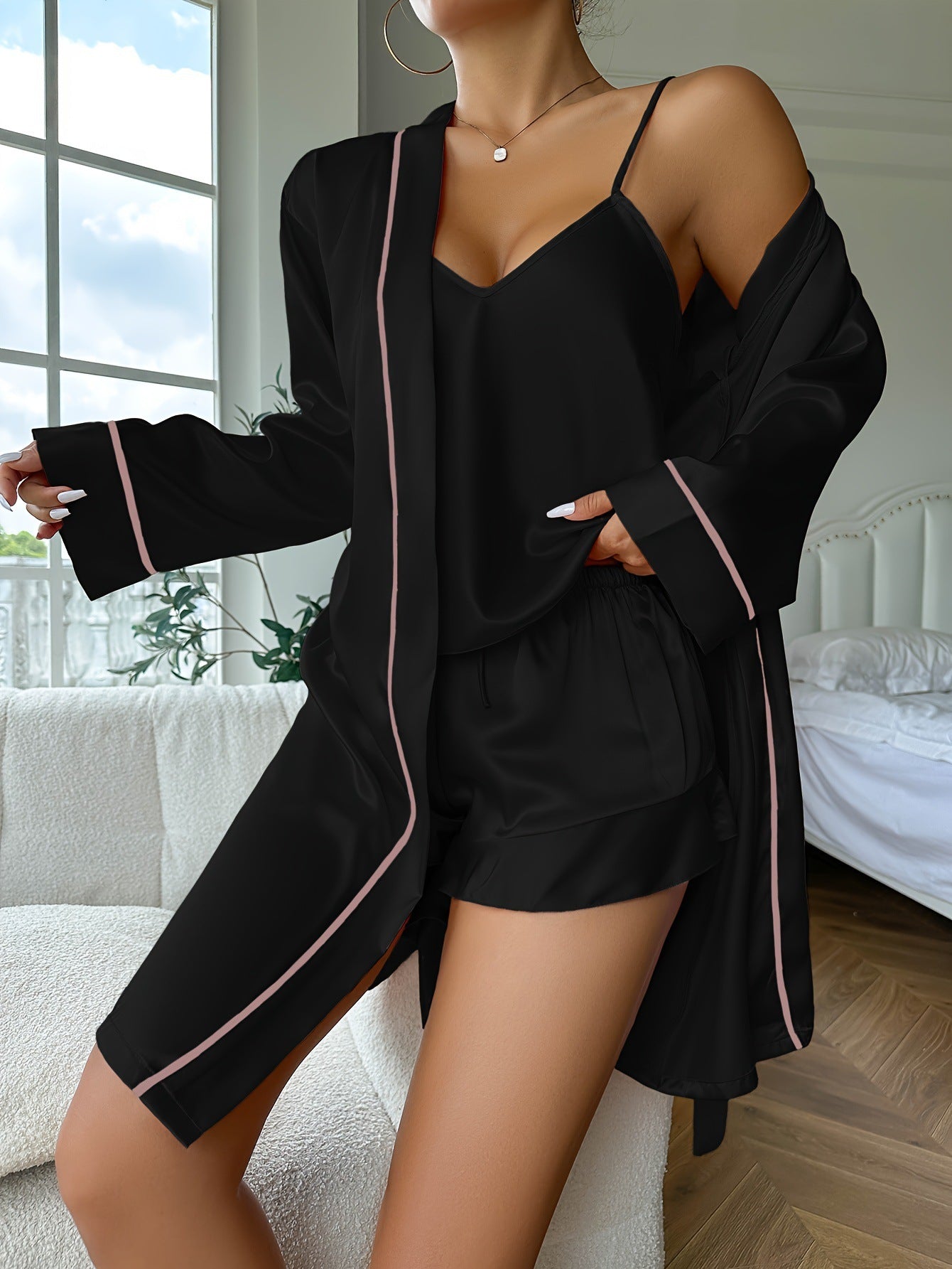 Ice Silk Sleep Wear
